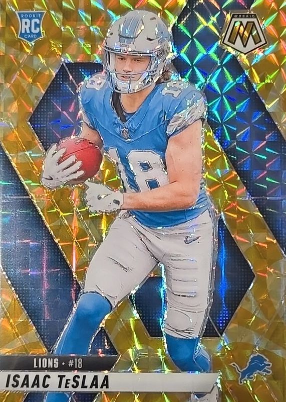 2025 Mosaic #319 Reactive Yellow