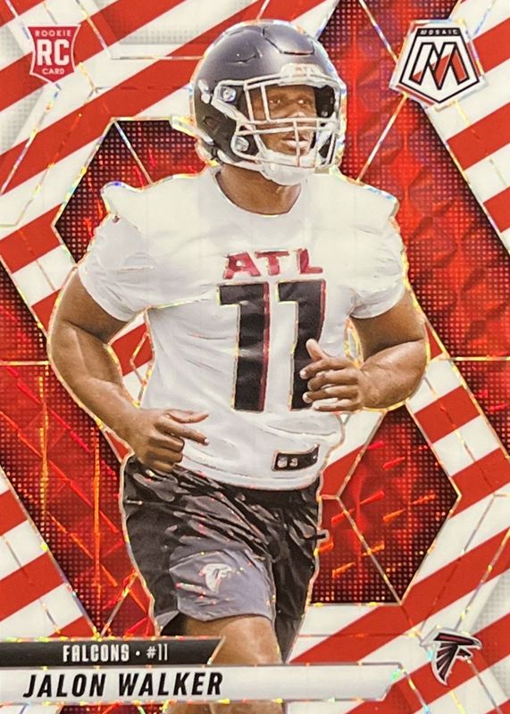 2025 Mosaic #377 Red & White Stripe