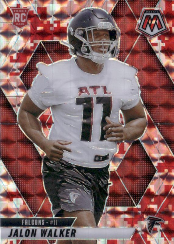 2025 Mosaic #377 Red Camo