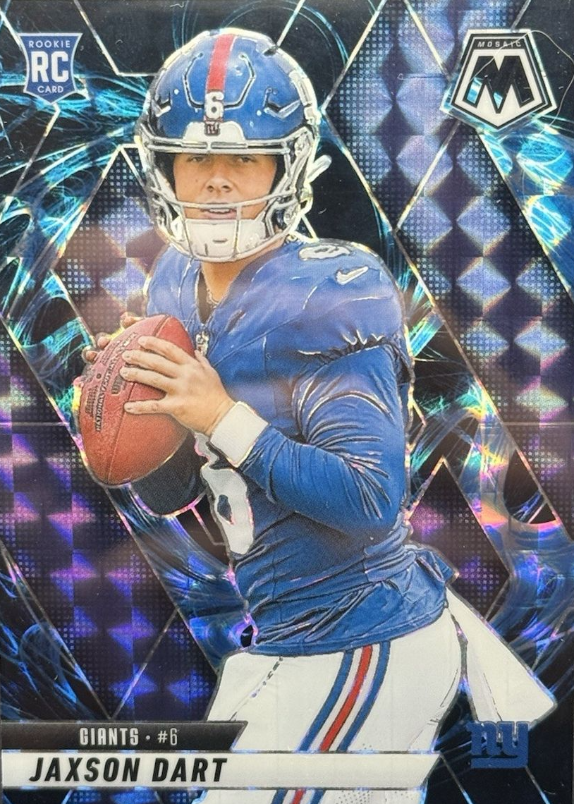 Jaxson Dart 2025 Mosaic #362 Genesis /(SSP) Price Guide - Sports Card ...