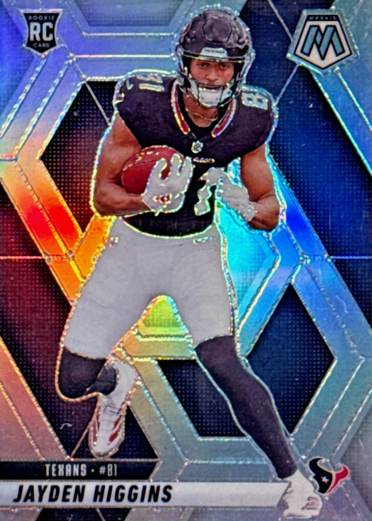 Jayden Higgins 2025 Mosaic #346 Silver Price Guide - Sports Card