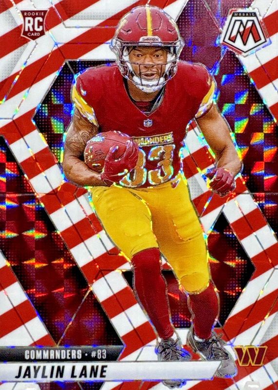 2025 Mosaic #306 Red & White Stripe