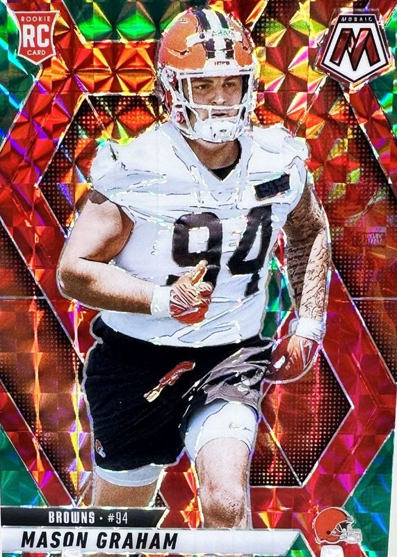 2025 Mosaic #311 Choice Red & Green