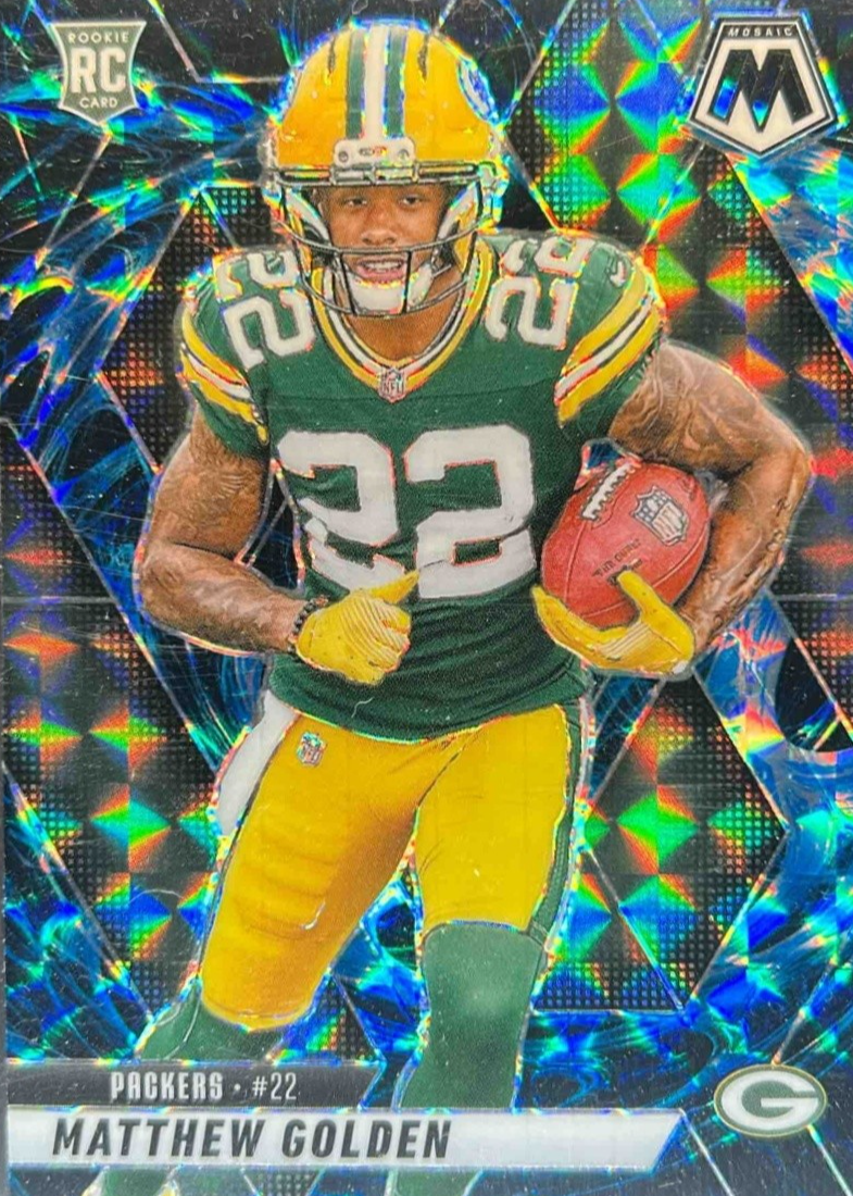 Matthew Golden 2025 Mosaic #323 Genesis /(SSP) Price Guide