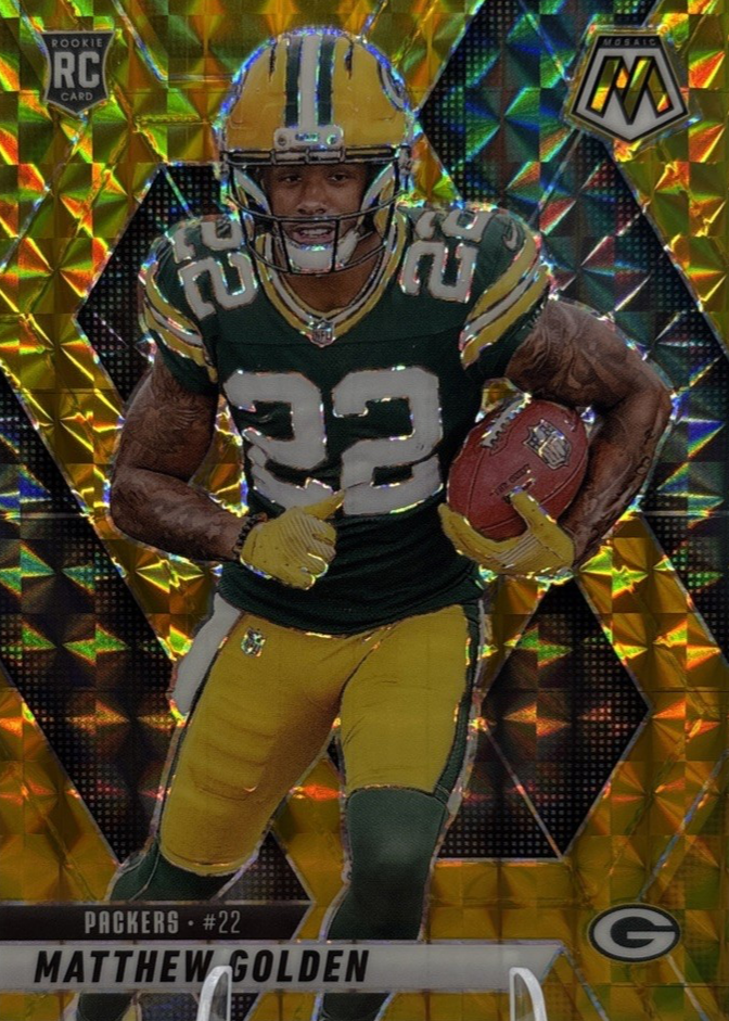 Matthew Golden 2025 Mosaic #323 Gold /10 Price Guide - Sports Card