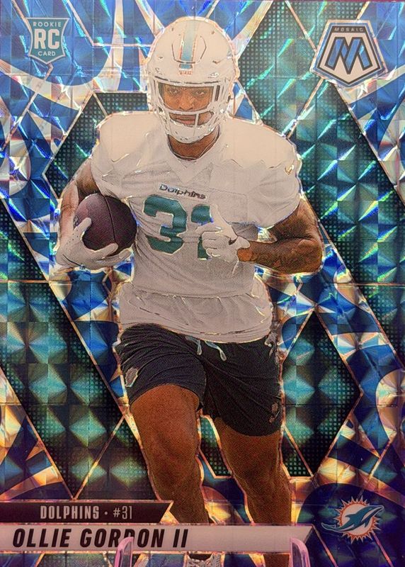 2025 Mosaic #310 Reactive Blue