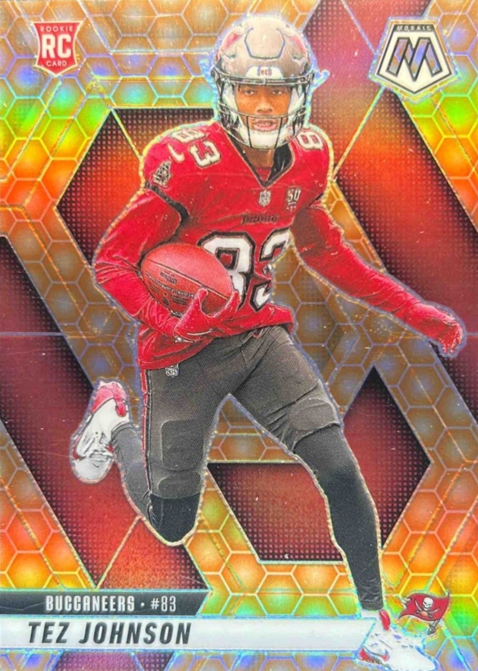 Tez Johnson 2025 Mosaic #316 Honeycomb /(SSP) Price Guide - Sports