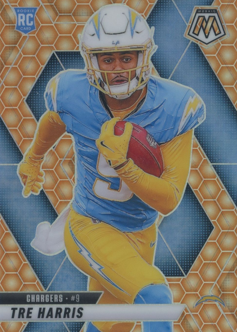 Tre Harris 2025 Mosaic #326 Honeycomb /(SSP) Price Guide - Sports