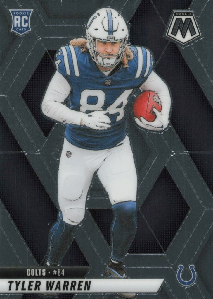 Tyler Warren 2025 Mosaic #354 Base Price Guide - Sports Card Investor