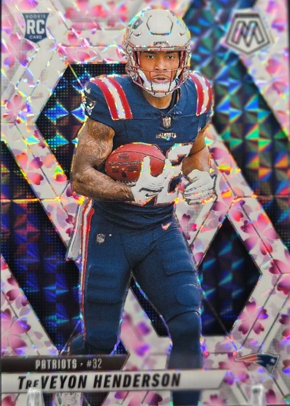 TreVeyon Henderson 2025 Mosaic #325 Choice Cherry Blossom /20