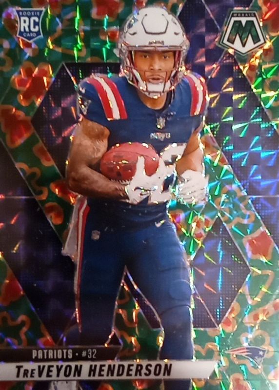 TreVeyon Henderson 2025 Mosaic #325 Cookies /(SSP) Rookie RAW