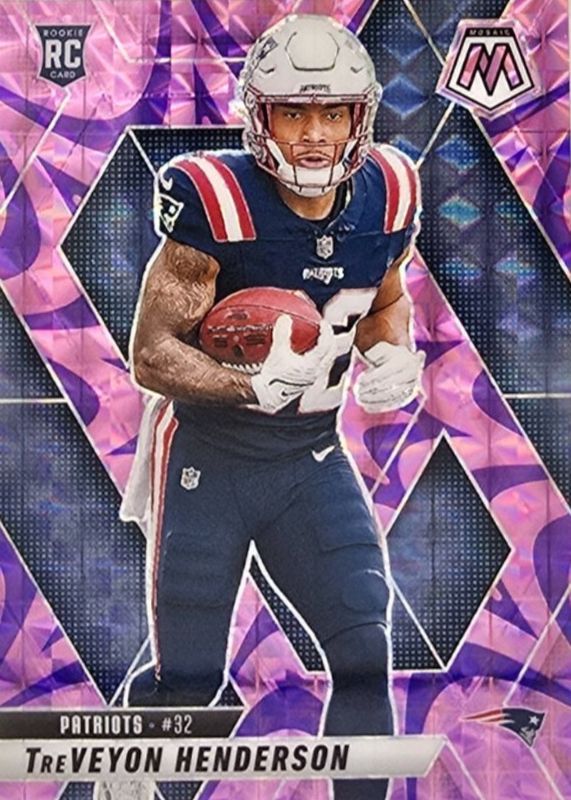 2025 Mosaic #325 Reactive Purple