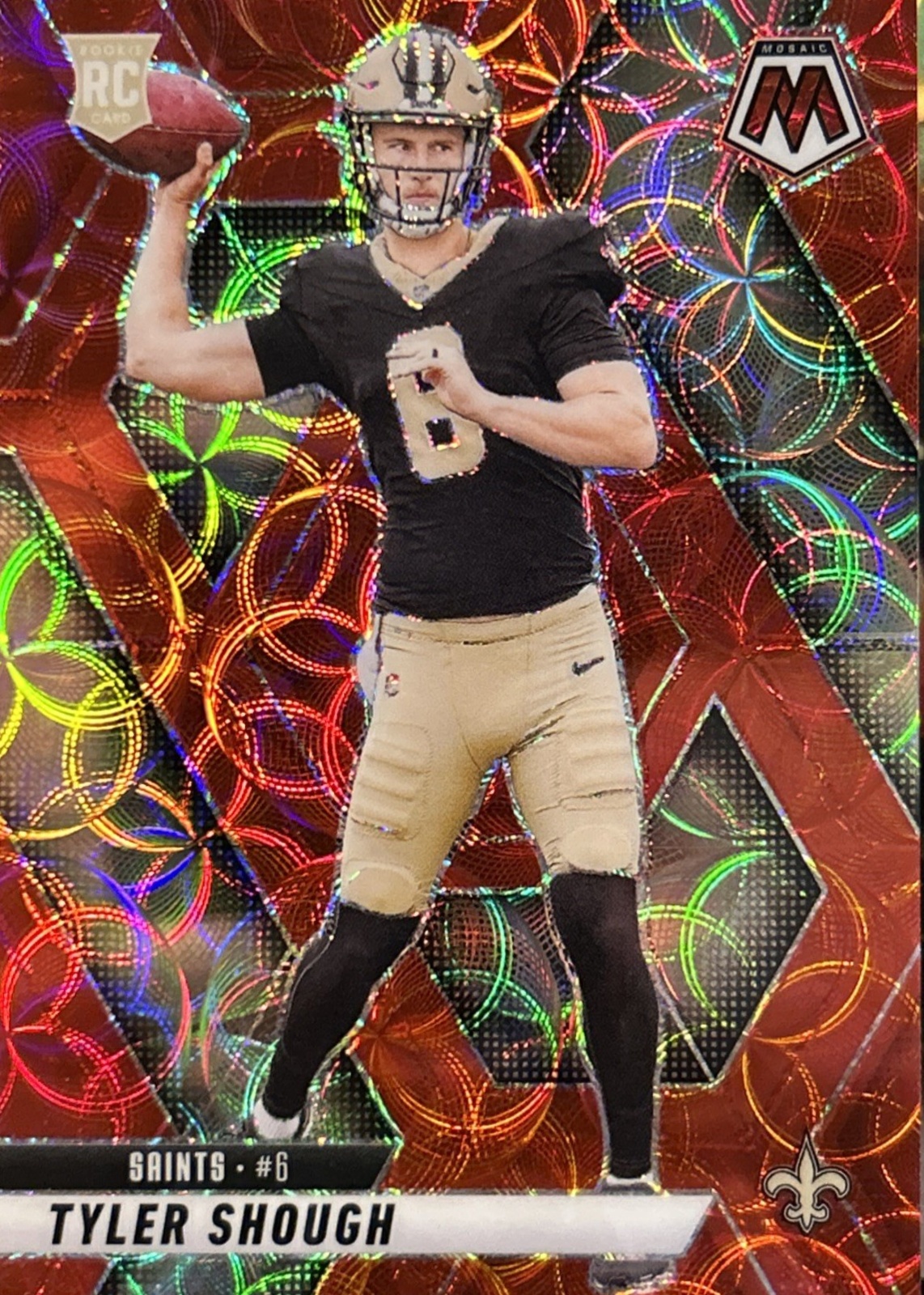 Tyler Shough 2025 Mosaic #312 Red Scope Price Guide - Sports Card