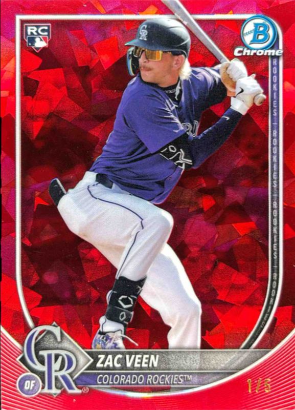 Zac Veen Baseball Cards Price Guide - Sports Card Investor