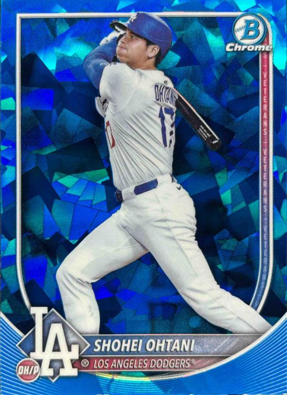 Shohei Ohtani 2025 Bowman Chrome Sapphire Edition #17 Base Price