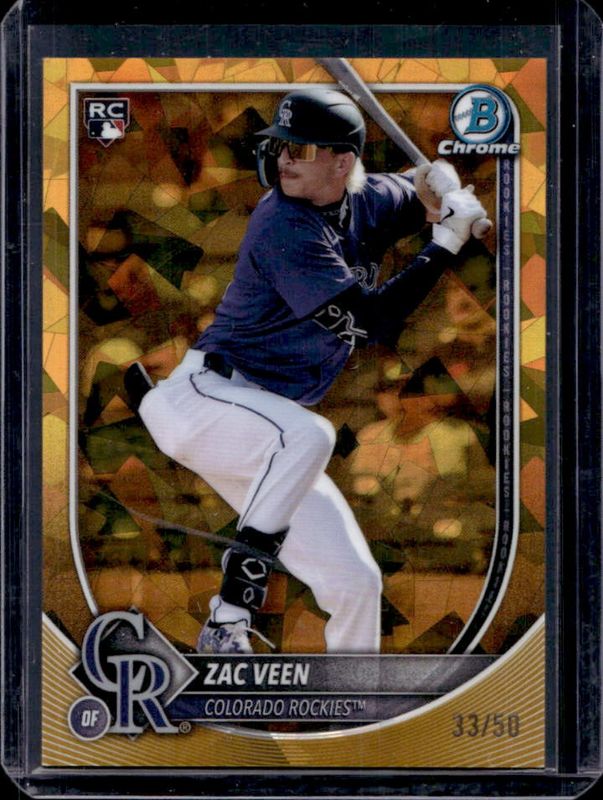 Zac Veen Baseball Cards Price Guide - Sports Card Investor