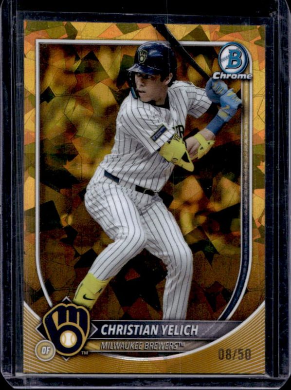 2025 Bowman Chrome Sapphire Edition #70 Gold /50