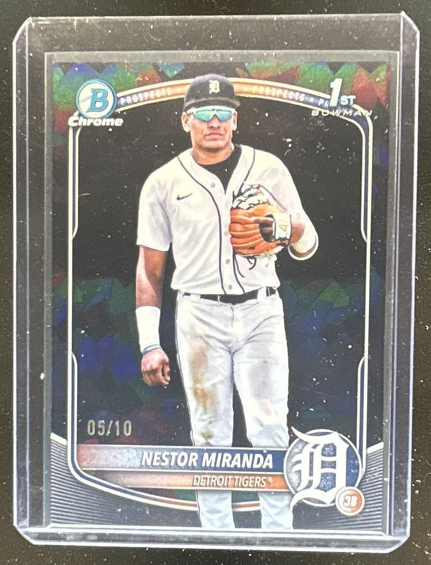 2025 Bowman Chrome Sapphire Edition #BCP-217 Prospects - Black /10