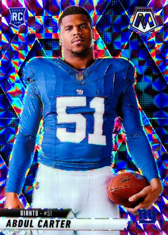 2025 Mosaic #282 Rookie Variation - Reactive Purple