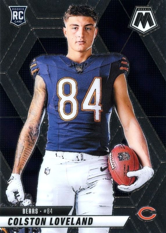Colston Loveland 2025 Mosaic #275 Rookie Variation RAW