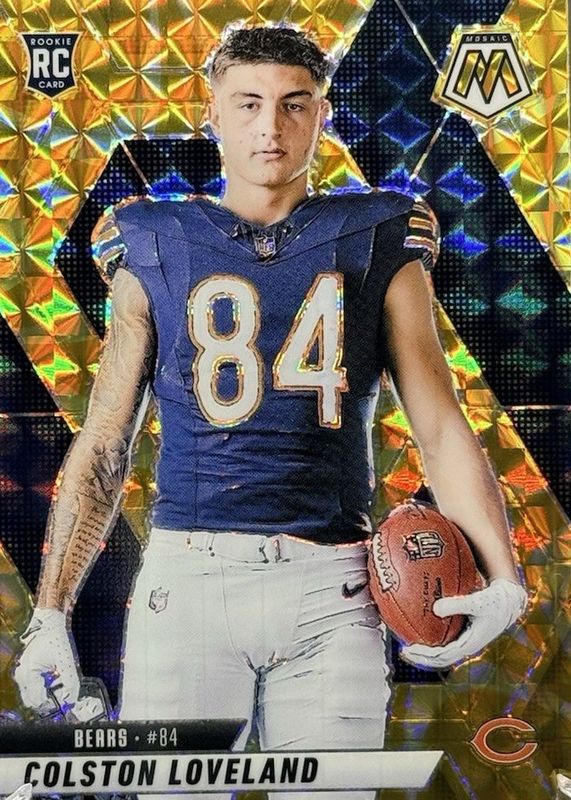 2025 Mosaic #275 Rookie Variation - Reactive Yellow