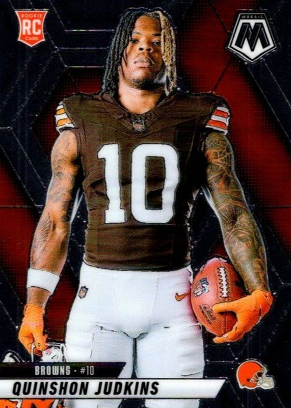 Quinshon Judkins 2025 Mosaic #276 Rookie Variation RAW