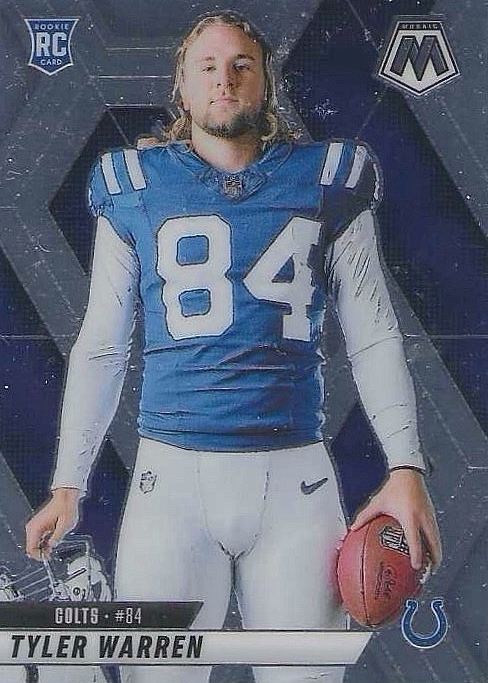 Tyler Warren 2025 Mosaic #281 Rookie Variation Price Guide - Sports ...