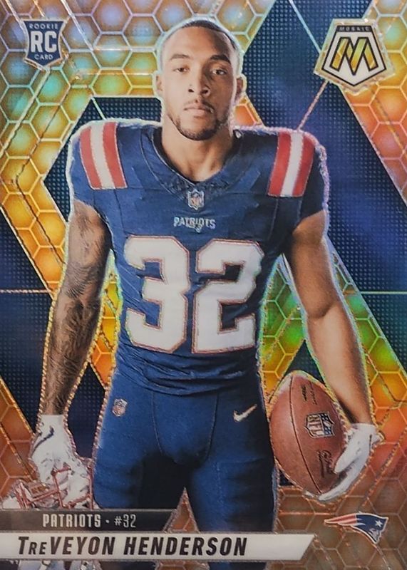 TreVeyon Henderson 2025 Mosaic #278 Rookie Variation - Honeycomb /(SSP) RAW