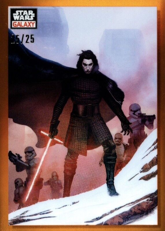 2023 Topps Chrome Star Wars Galaxy #65 Orange Refractor /25