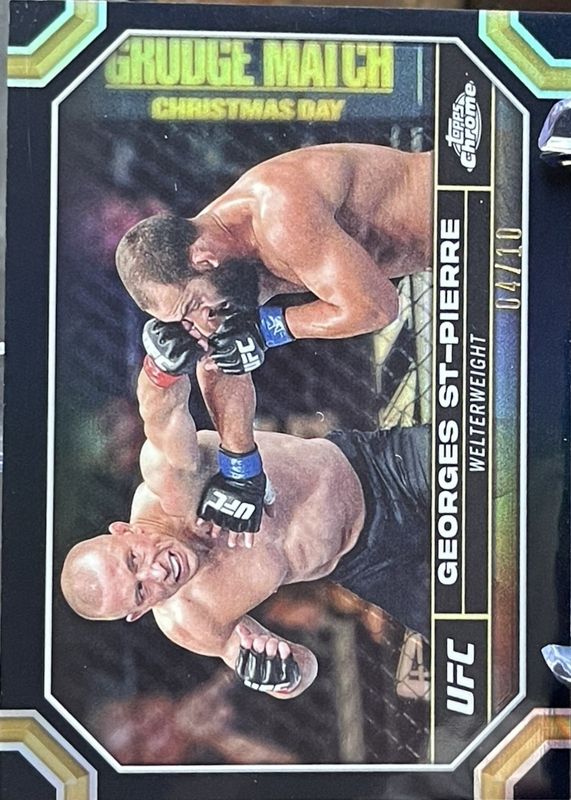 2024 Topps Chrome UFC #68 Black Refractor /10