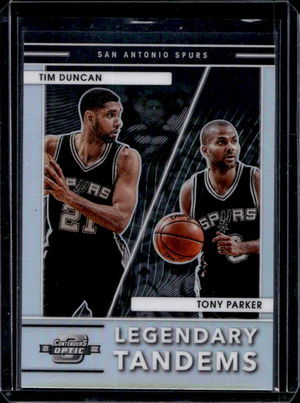 2021 Contenders Optic #7 Legendary Tandems