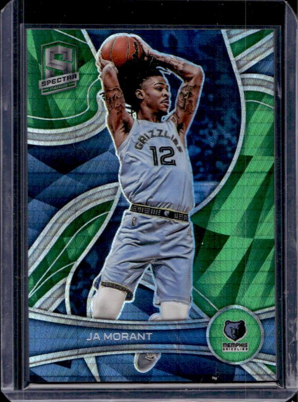 Ja Morant 2021 Spectra #12b Asia Green RAW