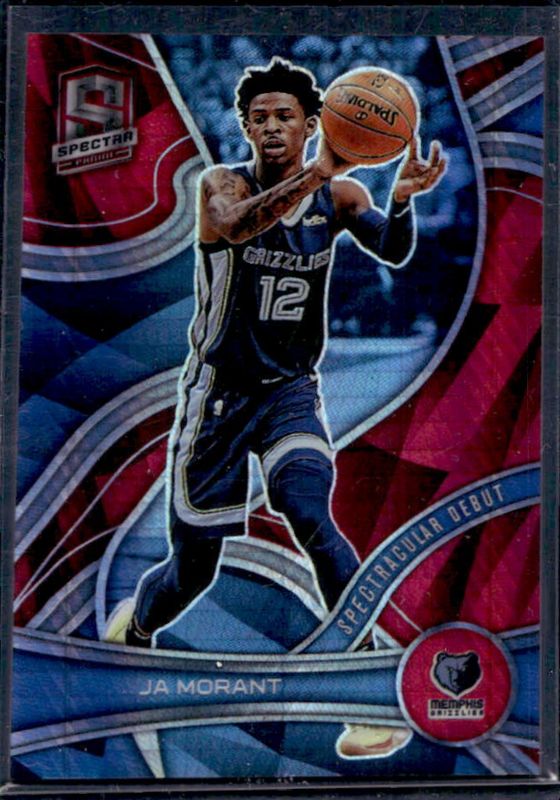 Ja Morant 2021 Spectra #173 Asia Red RAW