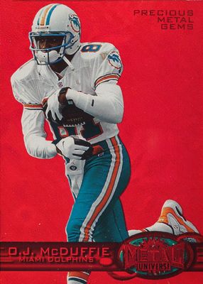 1997 Metal Universe #48 Precious Metal Gems Red /135