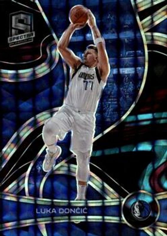 Luka Doncic 2021 Spectra #77 Interstellar /49 RAW