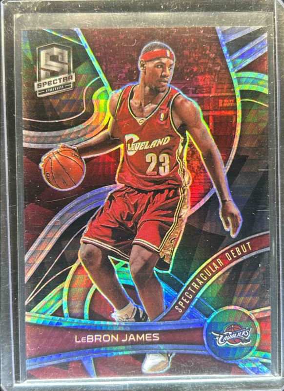 LeBron James 2021 Spectra #154 Asia RAW