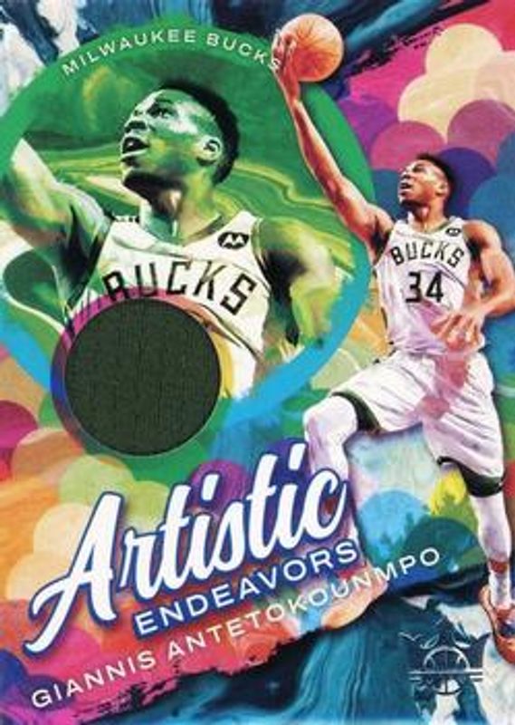 Giannis Antetokounmpo 2021 Court Kings #AE-GAN Artistic Endeavors RAW