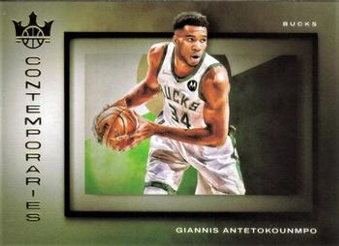 Giannis Antetokounmpo 2021 Court Kings #15 Contemporaries RAW