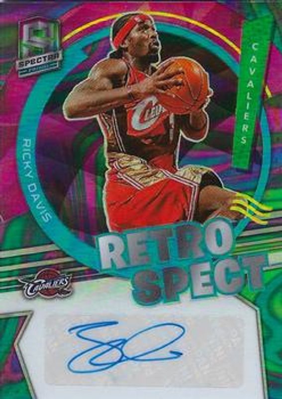 2021 Spectra #RSA-RDV RetroSpect Autographs - Marble /5