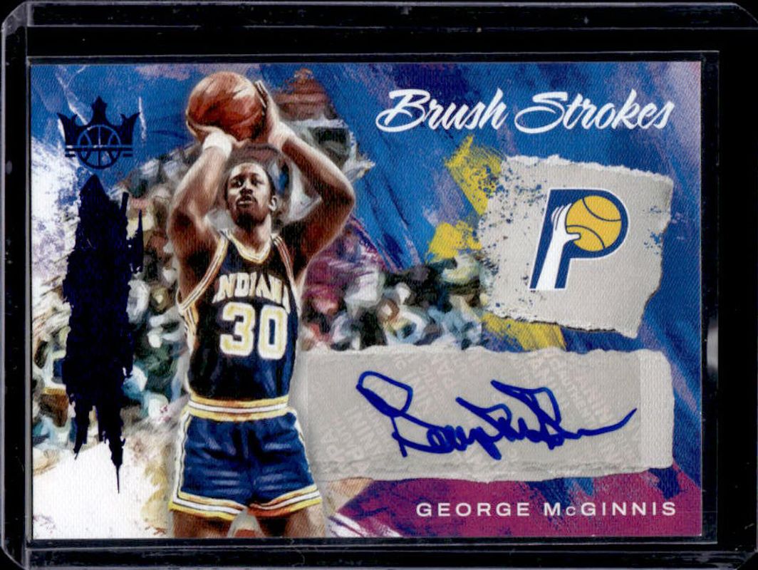 2021 Court Kings #BR-GMG Brush Strokes - Sapphire /25