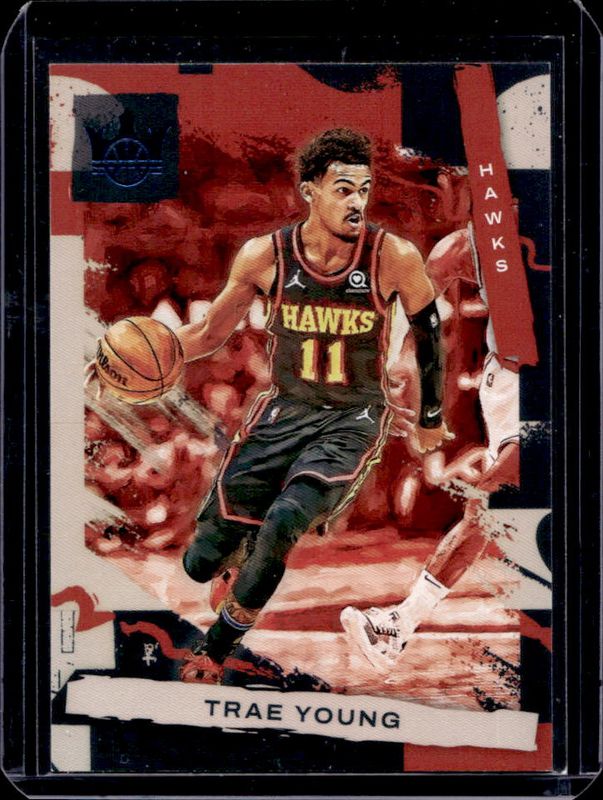 Trae Young 2021 Court Kings #1 Amethyst /99 RAW