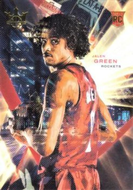 Jalen Green 2021 Court Kings #71 Base Rookie RAW