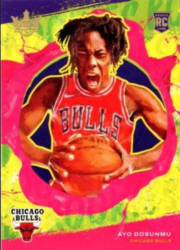 Ayo Dosunmu 2021 Court Kings #108 Base Rookie RAW