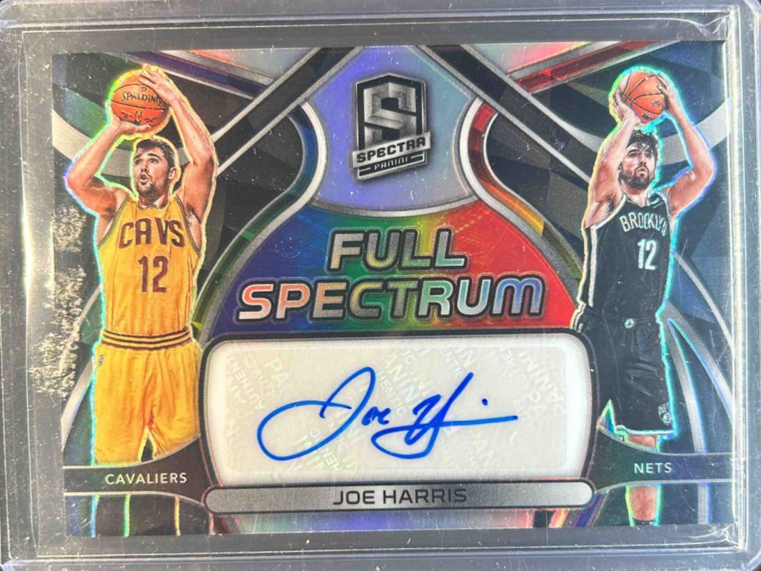 Joe Harris 2021 Spectra #FSS-JOE Full Spectrum Signatures /99 RAW