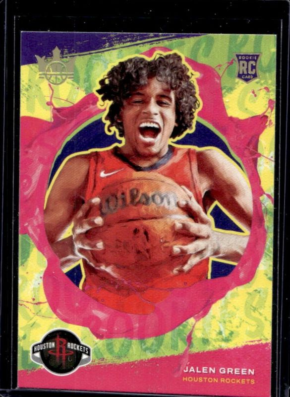 Jalen Green 2021 Court Kings #104 Base Rookie RAW