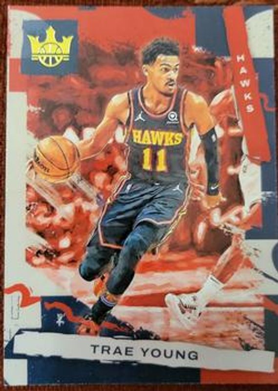 Trae Young 2021 Court Kings #1 Base RAW
