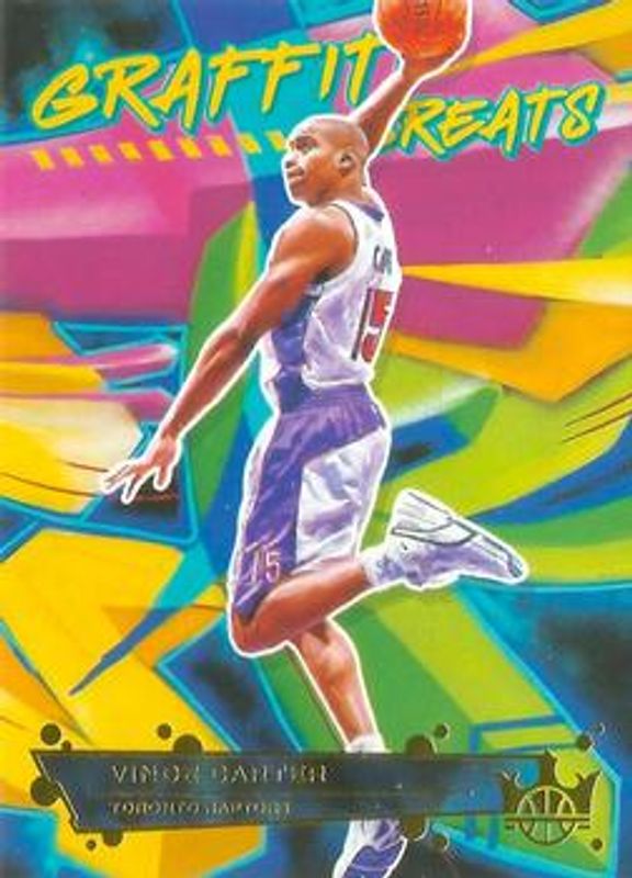 Vince Carter 2021 Court Kings #25 Graffiti Greats RAW