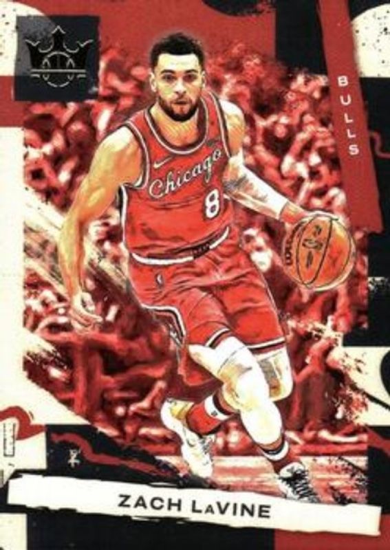 Zach LaVine 2021 Court Kings #13 Base RAW