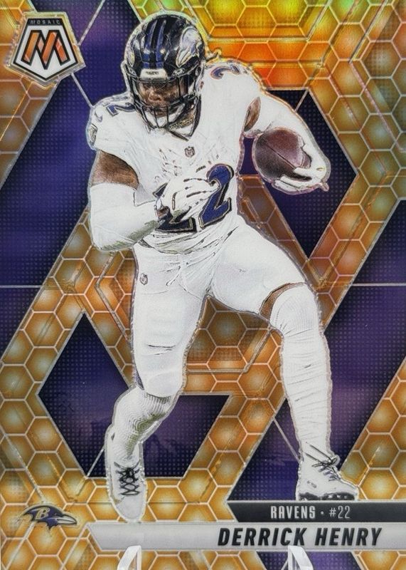 Derrick Henry 2025 Mosaic #67 Honeycomb /(SSP) Price Guide