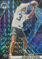 George Pickens 2025 Mosaic #109 Genesis /(SSP) Price Guide